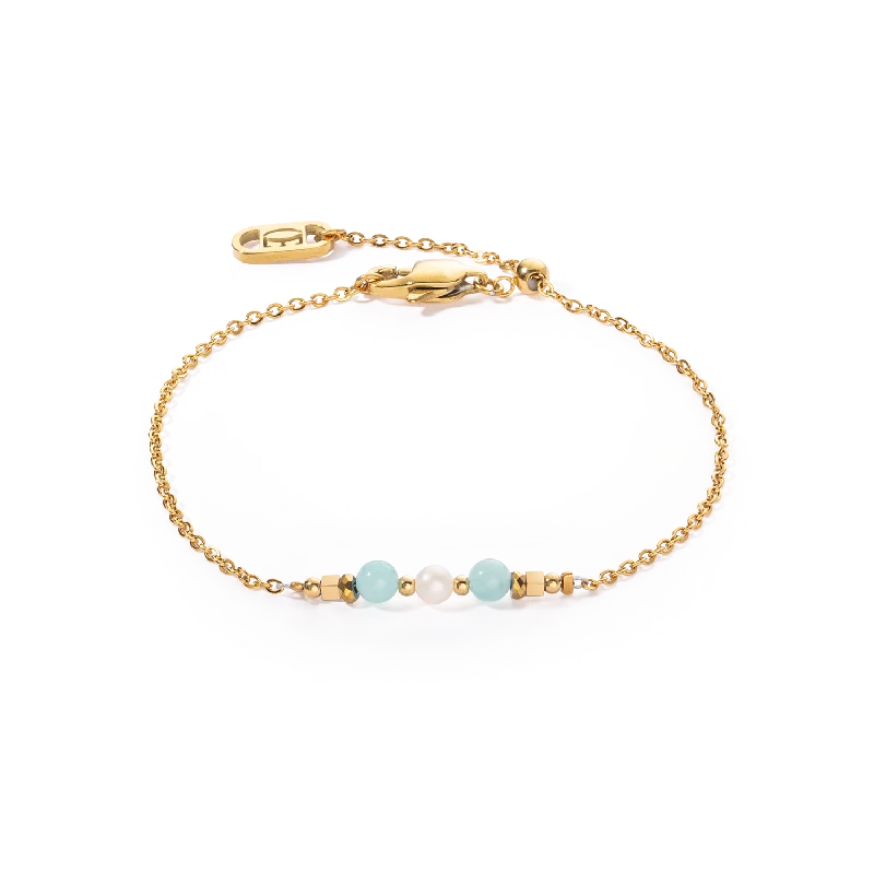 Exclusive Jewelry Markdowns – Limited-Time Offer Bracelet Princess Pearls gold-green