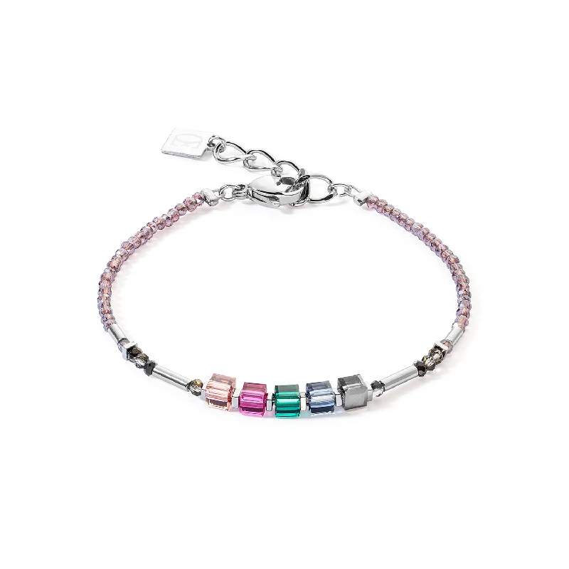 Once-A-Year Jewelry Deals – Shop Before They’Re Gone Cube Story Minimalistic Sparkling bracelet Multicolour Art Nouveau