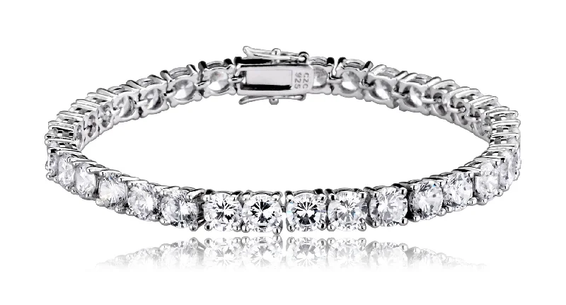 Affordable Elegance – Premium Jewelry At Special Prices Clermont 5mm Round Prong Set Tennis Bracelet