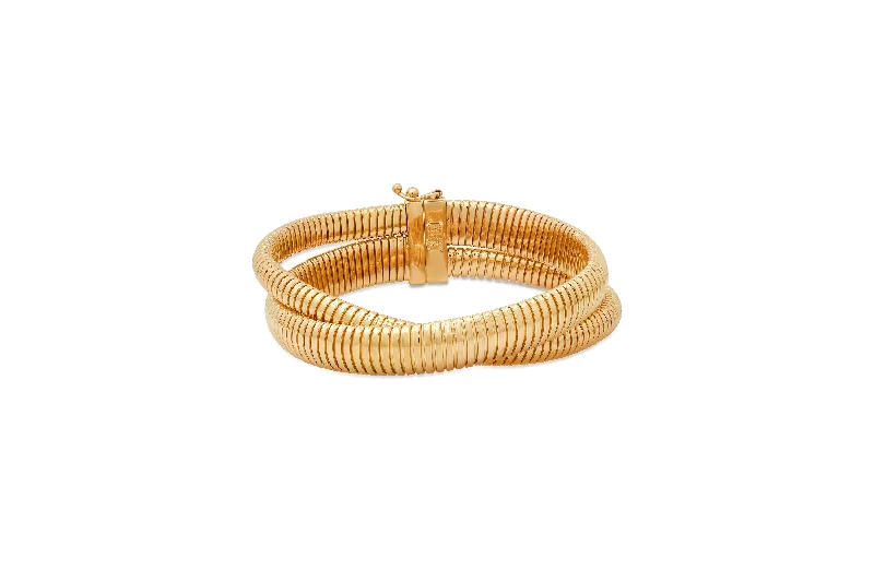 Fashion-Forward Jewelry At Exclusive Discounts Double Tubogas Bracelet