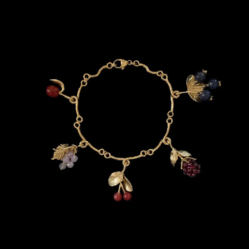 Exclusive Jewelry Sale – Grab Timeless Pieces Now Fine Fruit Charm Bracelet