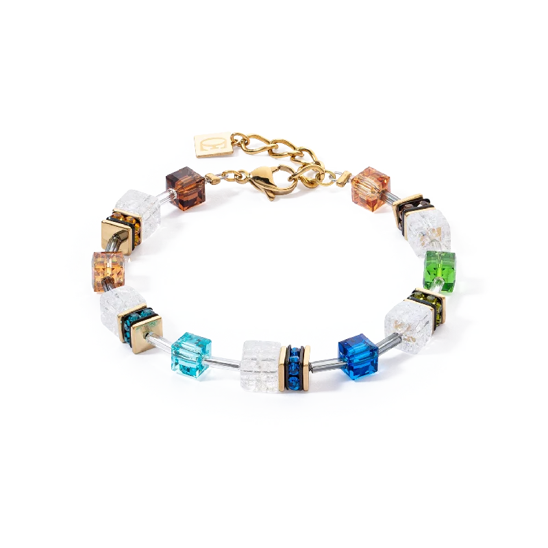 Best Jewelry Sale – Shop Exclusive Designs Now GeoCUBE® Iconic Nature bracelet multicolour gold