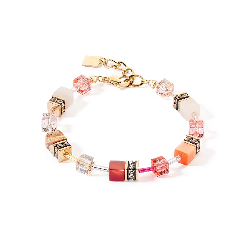 Sparkle For Less – Shop Our Limited-Time Jewelry Deals GeoCUBE® Iconic Precious bracelet red-beige