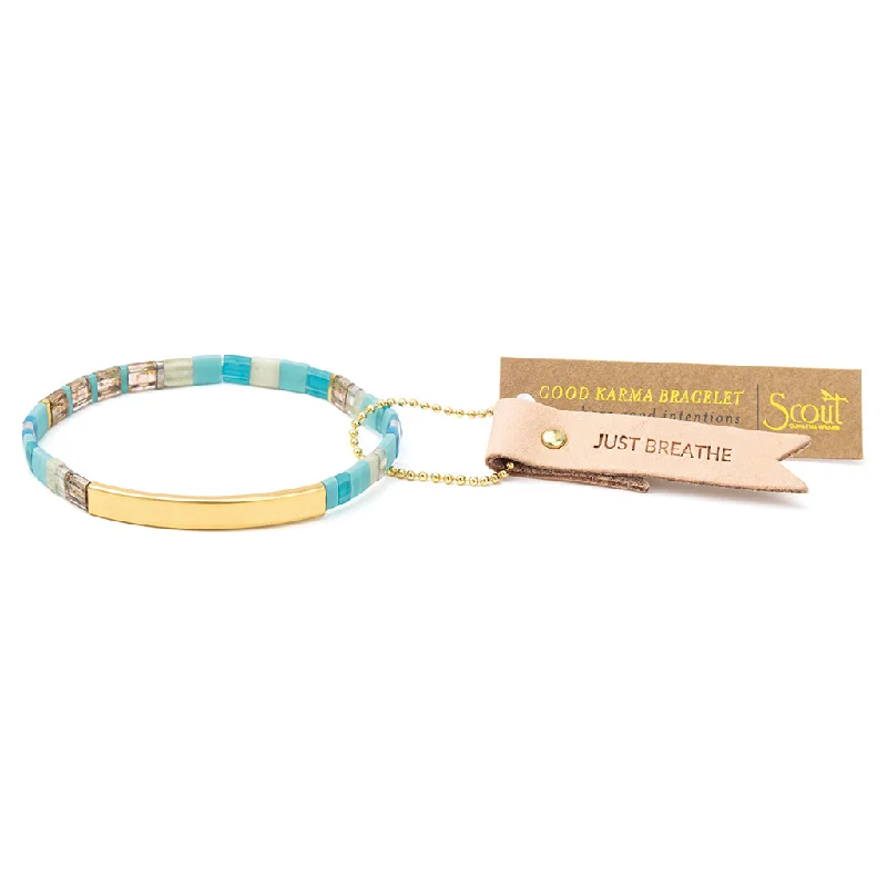 Dazzle In Elegance With Our Biggest Jewelry Sale Good Karma Miyuki Bracelet: Just Breathe