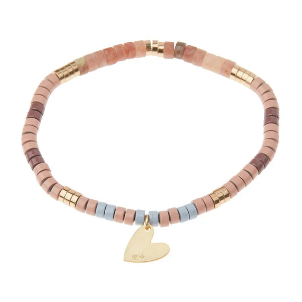 Affordable Elegance – Premium Jewelry At Special Prices Intention Heart Bracelet: Healing Rhodonite