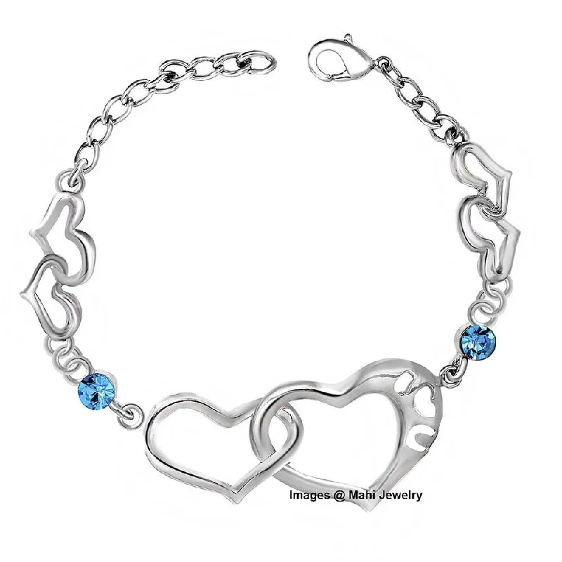 Personalized Jewelry Sale – Unique Gifts At Low Prices Mahi Dual Heart Link Bracelet