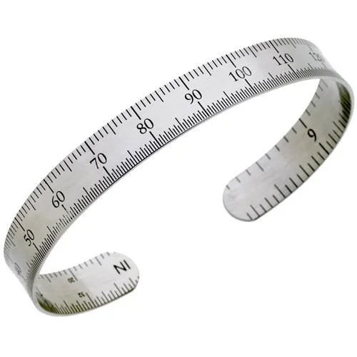 Luxury Jewelry Now At Special Promotional Rates Ruler Bracelet, Men's, Metric