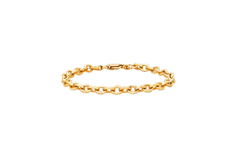 High-End Sparkle, Low-End Prices – Shop Now Round Link Bracelet