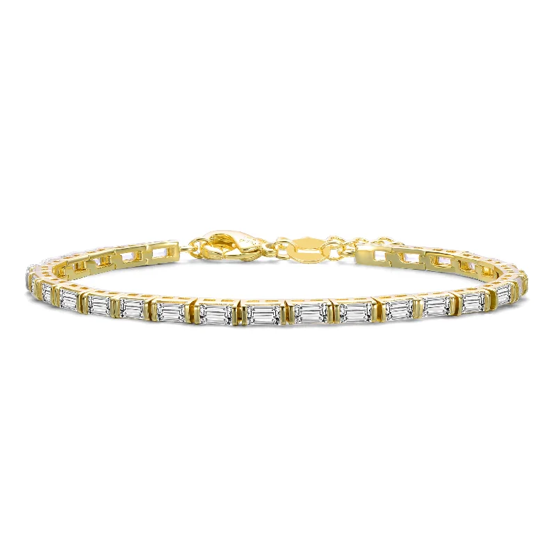 Luxury Meets Affordability – Jewelry Sale Now Live Eloise Baguette Tennis Bracelet