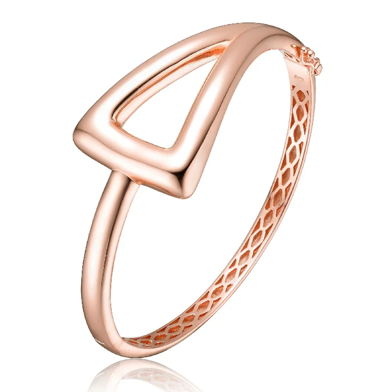 Shop Stylish Jewelry Now And Save Big Vilette Rose Triangular Bangle Limited Edition Bracelet