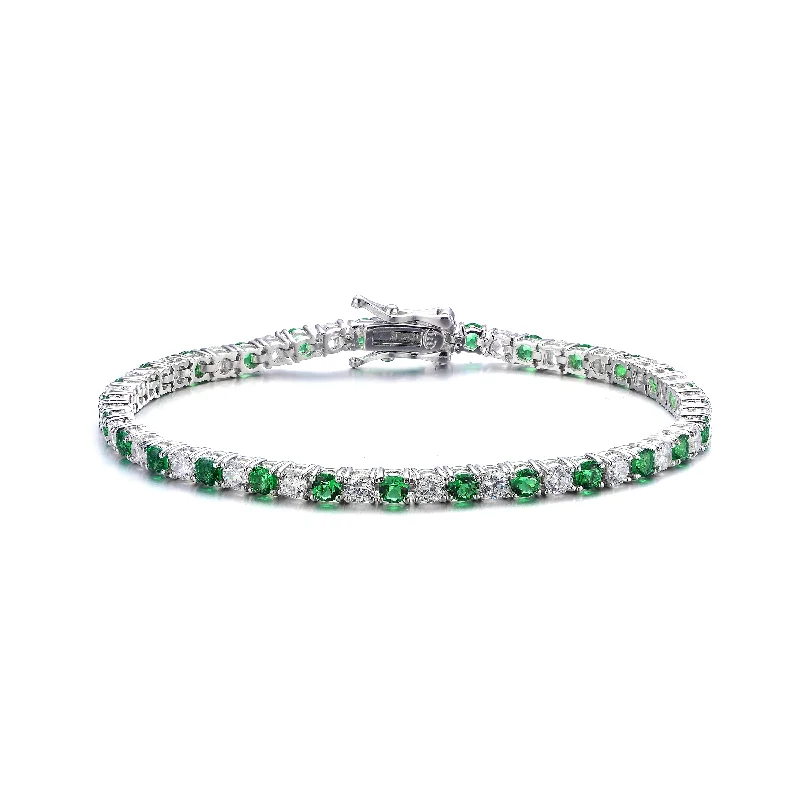 Stunning Jewelry At A Fraction Of The Price Lierre Green Tennis Bracelet