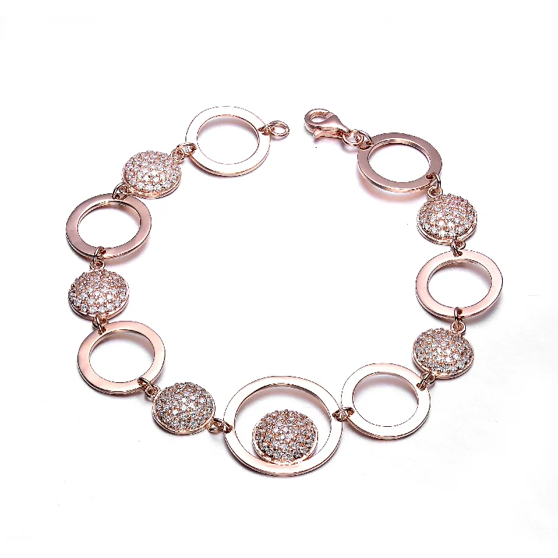 Special Deals On Handcrafted And Designer Jewelry Raquelle Bracelet With Connecting Circles