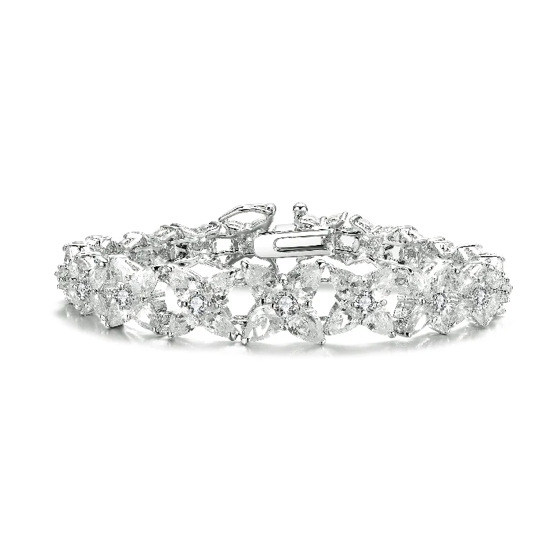 Limited-Time Offer On Premium Jewelry Collections Audrey  Floral Bracelet