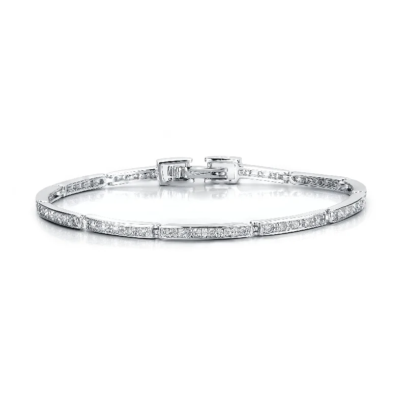 The Biggest Jewelry Sale Of The Year Is Here Sterling Silver Cubic Zirconia Tennis Bracelet