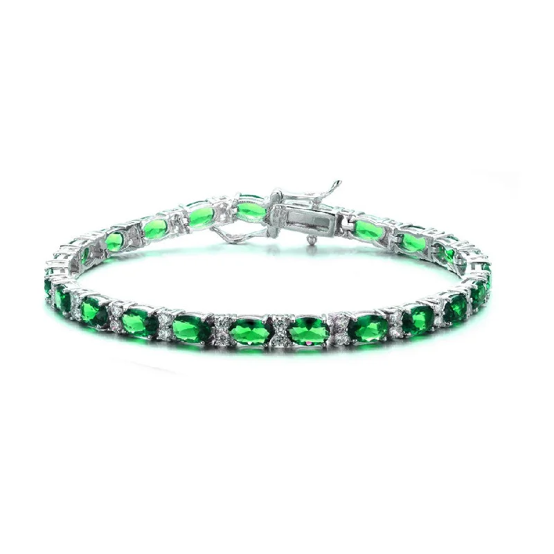 Get The Jewelry You Love At A Price You Love Amande Green Tennis Bracelet