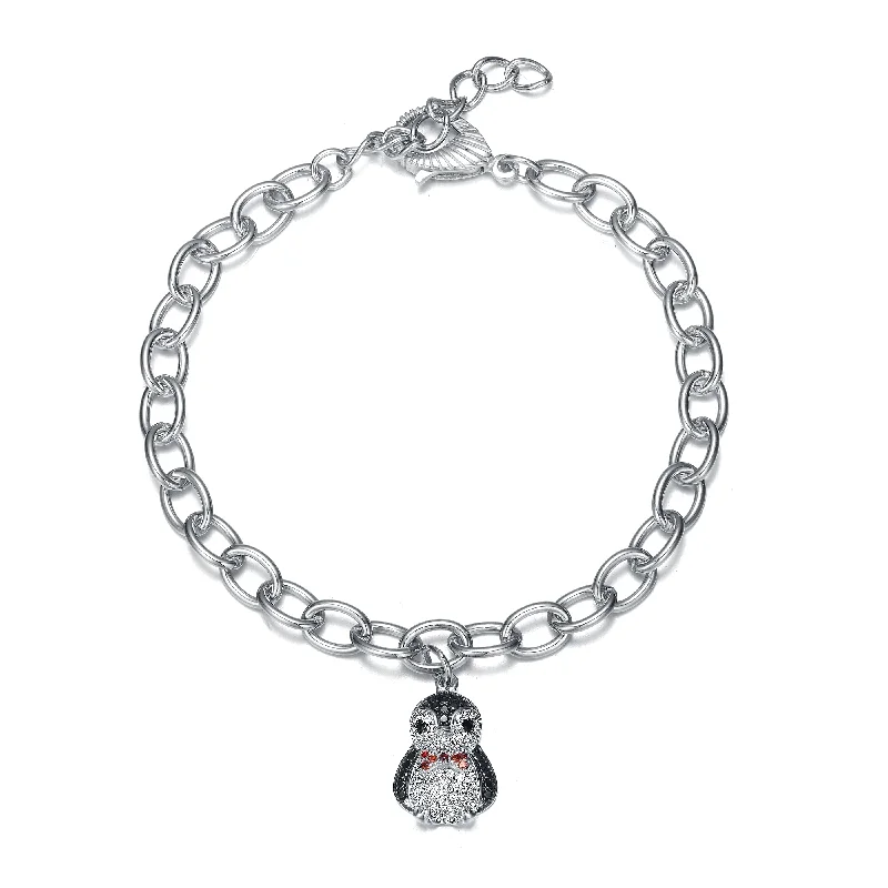 Best Jewelry Sale Prices – Limited-Time Offer Louise Penguin Charm Limited Edition Bracelet