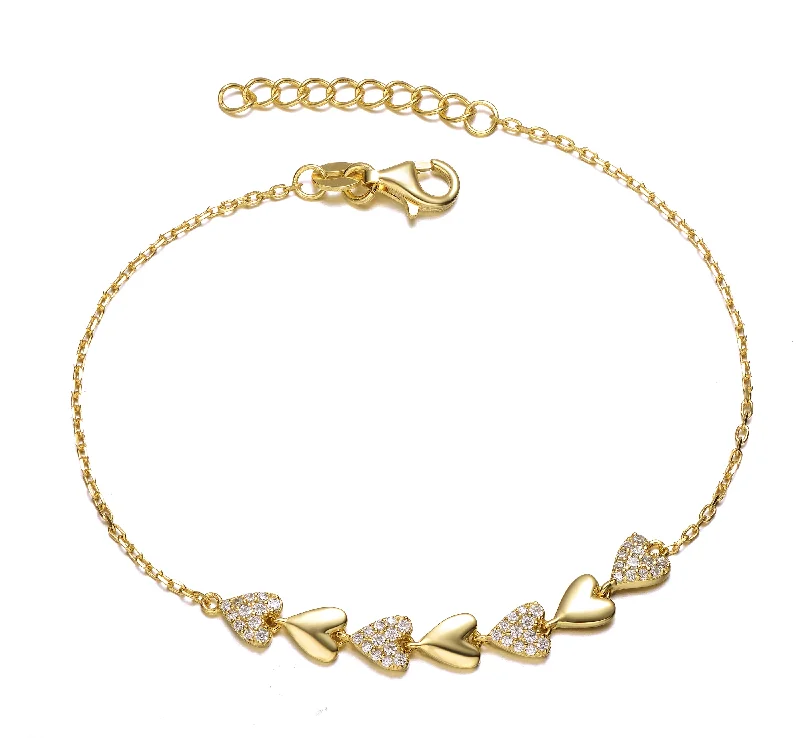 Affordable Glamour – Premium Jewelry At Special Prices Sylvie Heart Stampato Bracelet