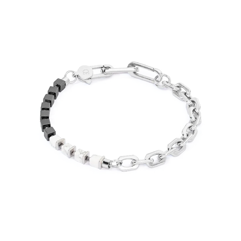 Buy More, Save More – Special Jewelry Discounts Unisex bracelet Fusion link chain white