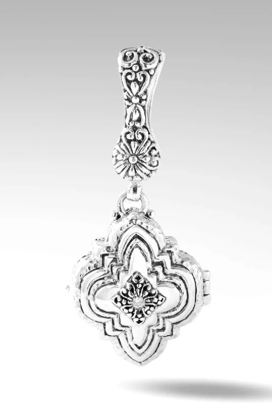 Beauty From Ashes Locket Pendant™ in Diamond