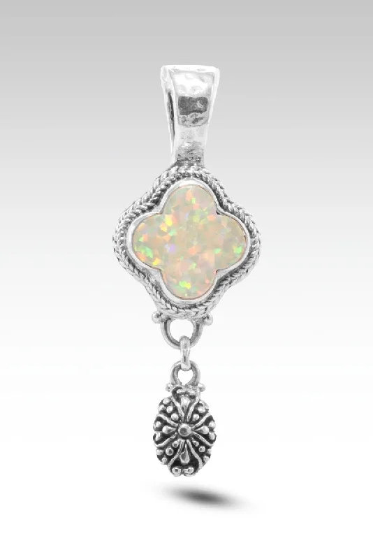 Blessed Assurance Pendant™ in Peaches & Cream Simulated Opal