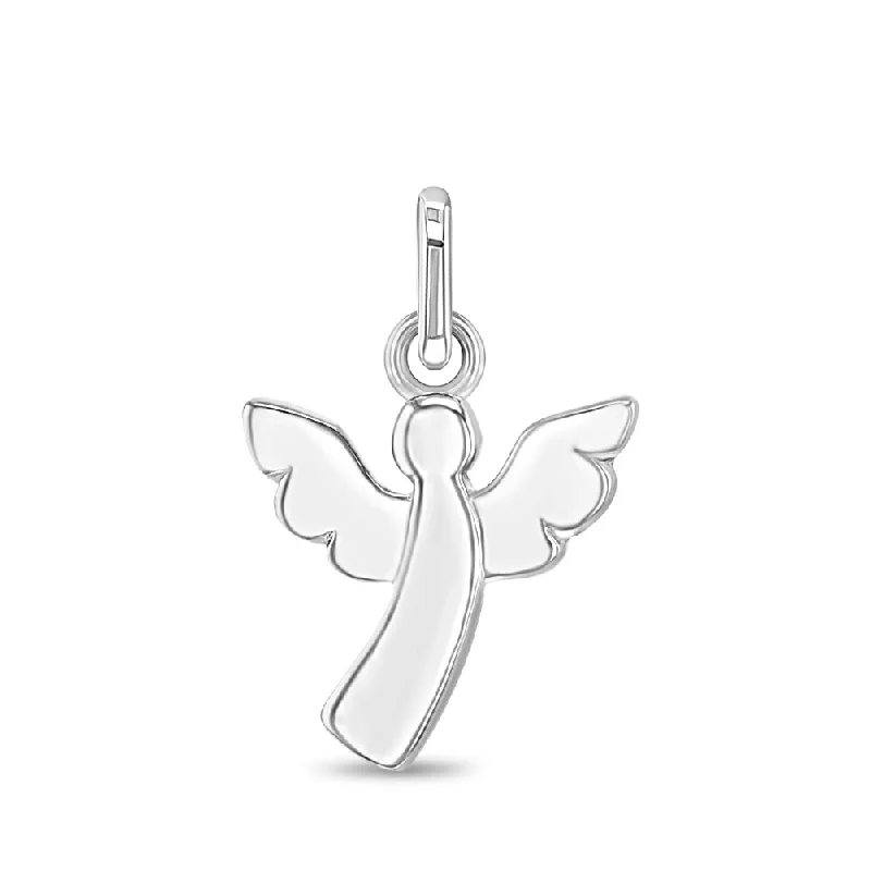 Guardian Angel Charm Kids / Children's / Girls for Charm Bracelet - Sterling Silver