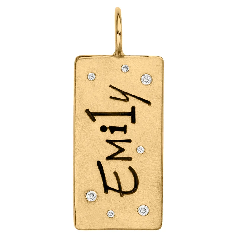 Name Graffiti ID Tag