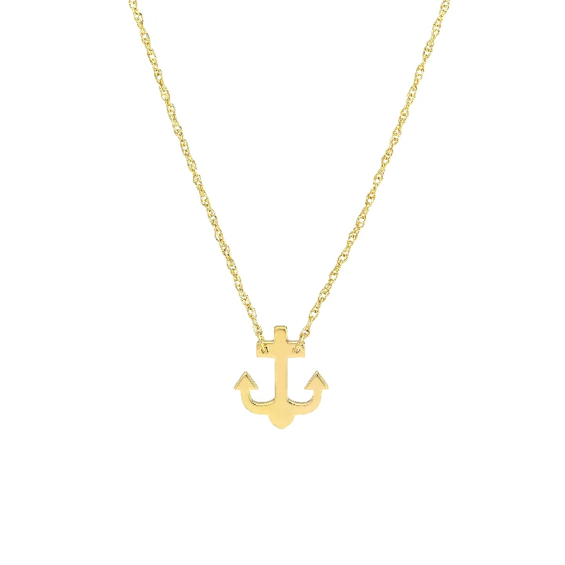 So You Mini Anchor Adjustable Necklace