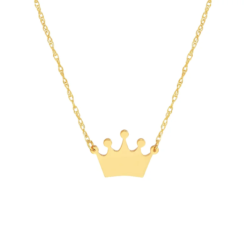 So You Mini Crown Adjustable Necklace