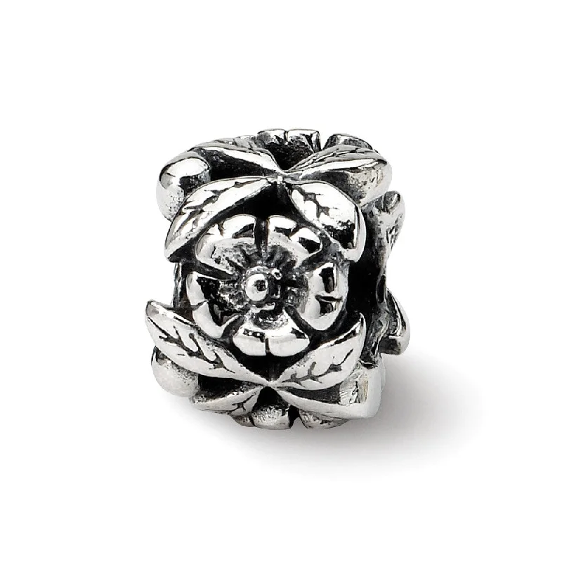 Sterling Silver Flowers Blooming Bead Charm