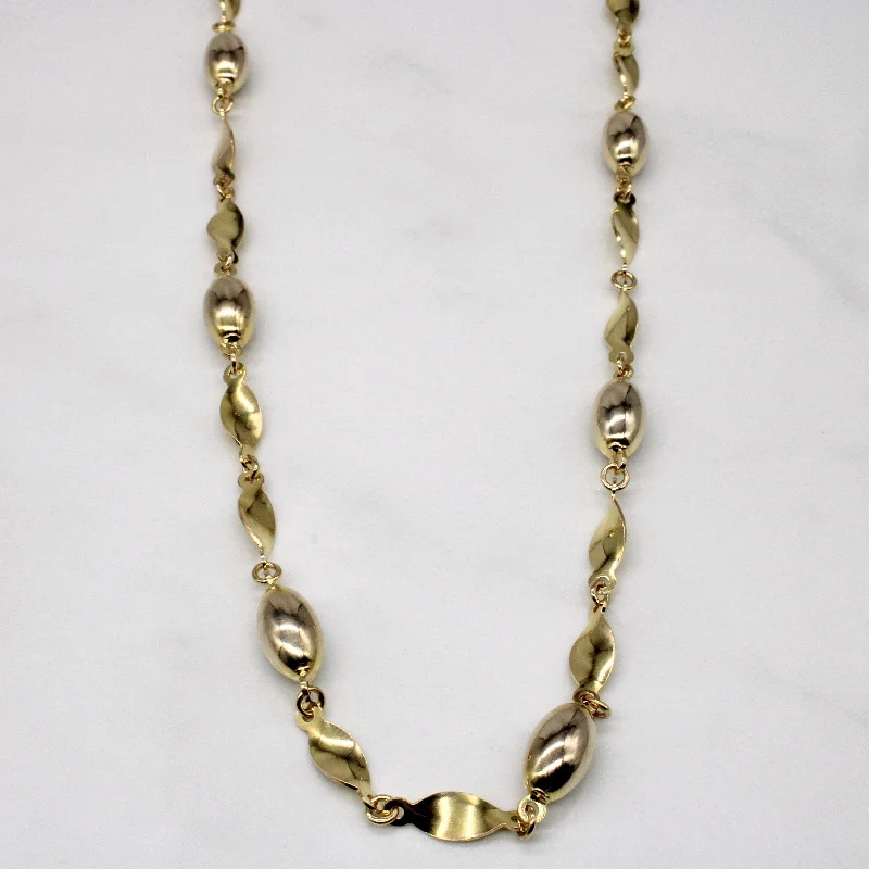 10k Yellow Gold Necklace | 31" |