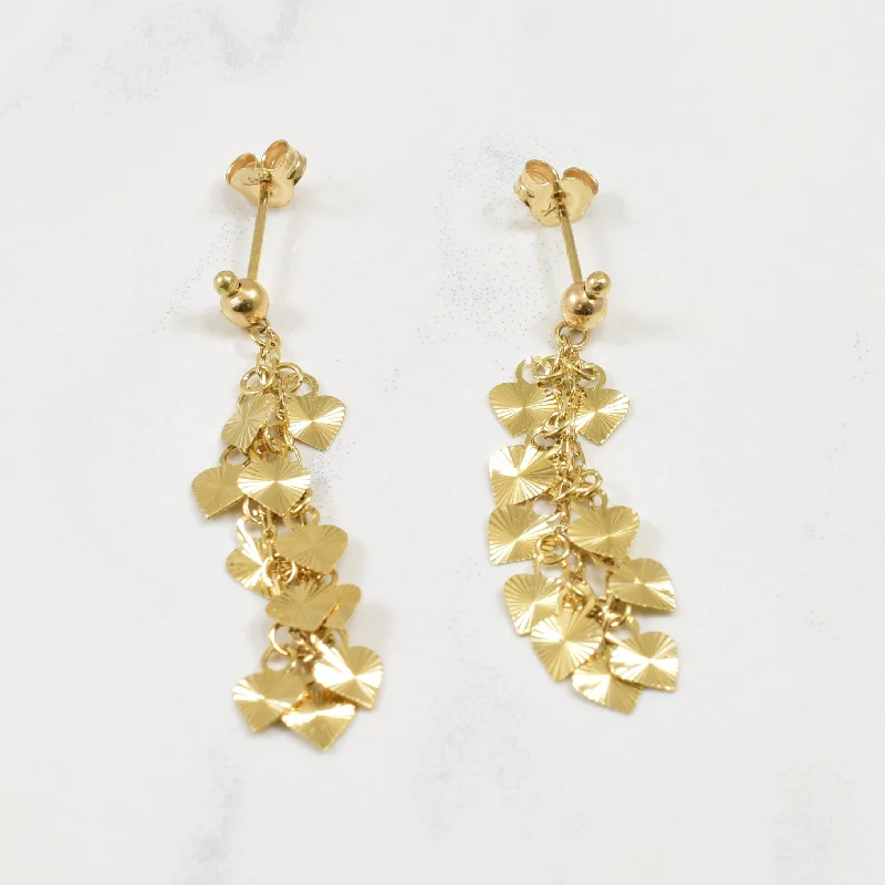 Limited-Time Jewelry Discounts – Shine Without The Splurge 14k Yellow Gold Drop Stud Earrings