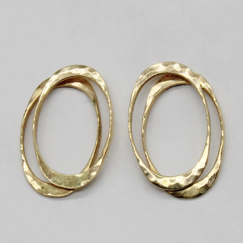 Limited-Stock Jewelry Sale – Once It's Gone, It's Gone Yellow Gold Layered Stud Earrings |