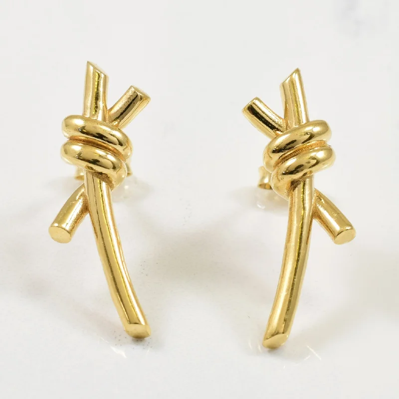 Personalized Jewelry Sale – Unique Gifts At Low Prices 18k Yellow Gold Stud Earrings |