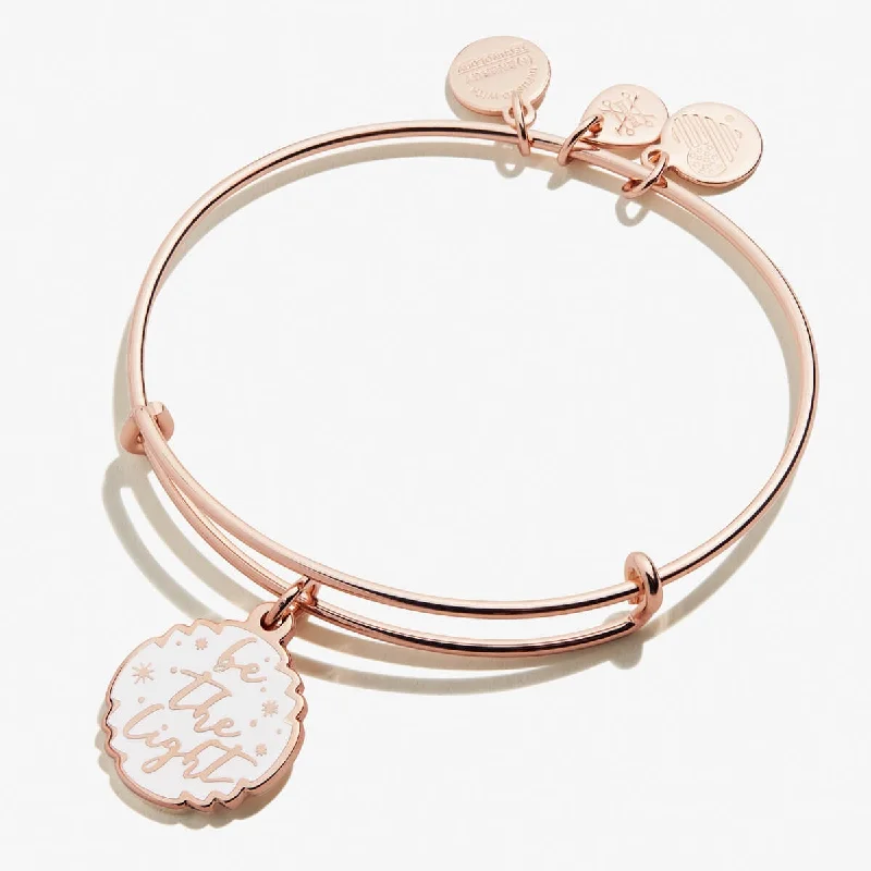 Affordable Glamour – Premium Jewelry For Less 'Be the Light' Charm Bangle