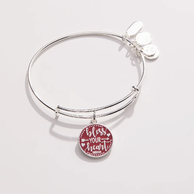 Upgrade Your Collection With Our Limited-Time Jewelry Sale 'Bless Your Heart' Charm Bangle