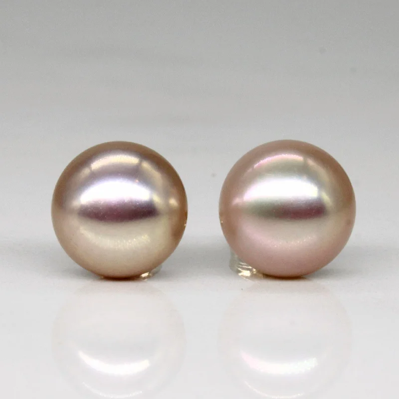 Unmissable Jewelry Clearance – Final Reductions Button Pearl Stud Earrings