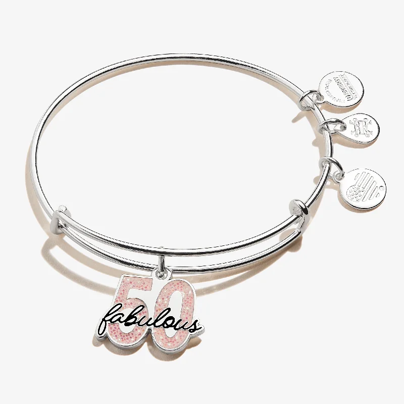 Limited-Stock Jewelry Clearance – Grab Your Favorites Now 'Fabulous 50' Charm Bangle