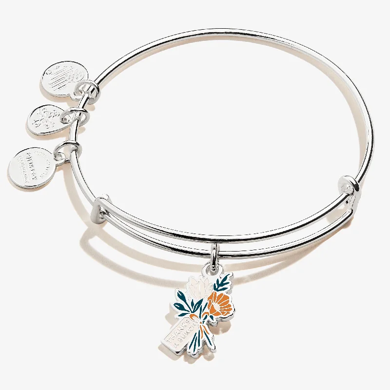 Limited-Stock Jewelry Sale – Shop Before It's Gone 'Thanks A Bunch' Charm Bangle