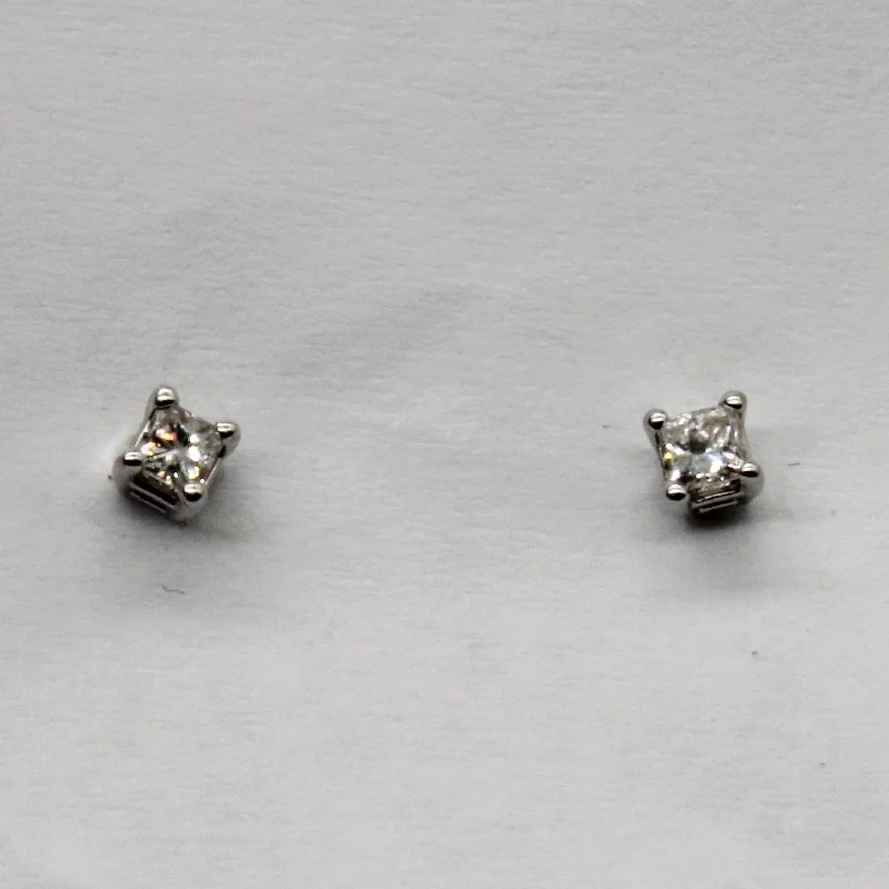 Waterproof Stainless Steel Jewelry For Lasting Beauty Diamond Screw Back Stud Earrings | 0.10ctw |