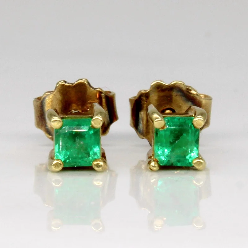 Shop Dazzling Jewelry At The Best Prices Emerald Stud Earrings | 0.42ctw |