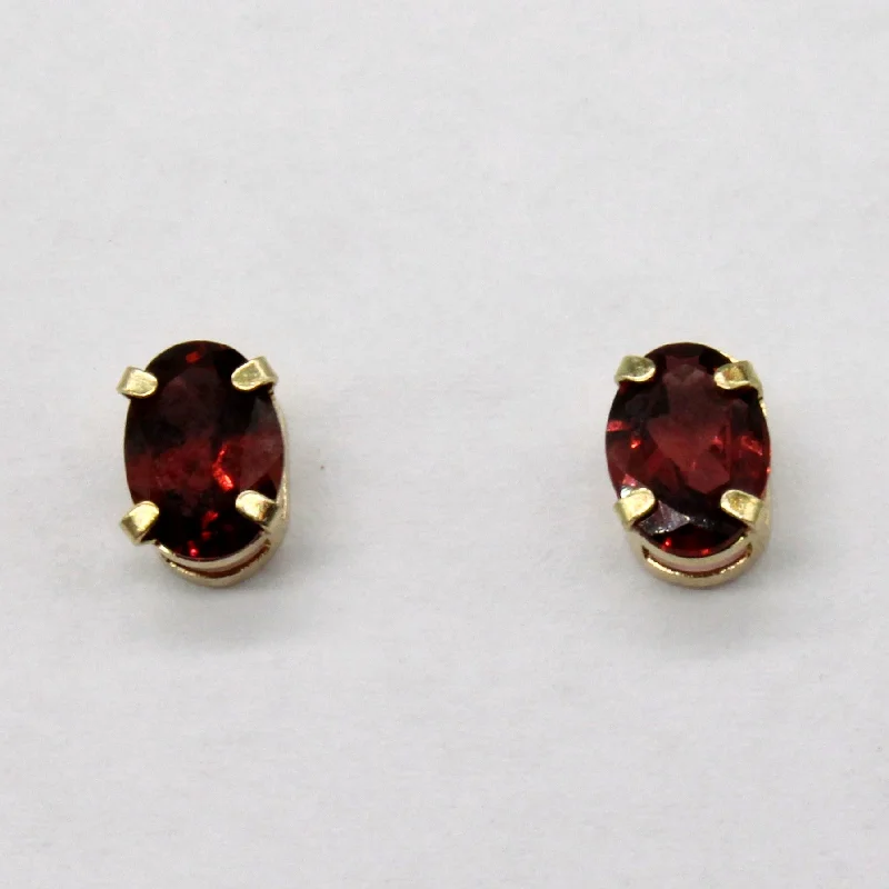 Shop Dazzling Rings, Earrings, And More At Special Discounts Garnet Stud Earrings | 1.30ctw |