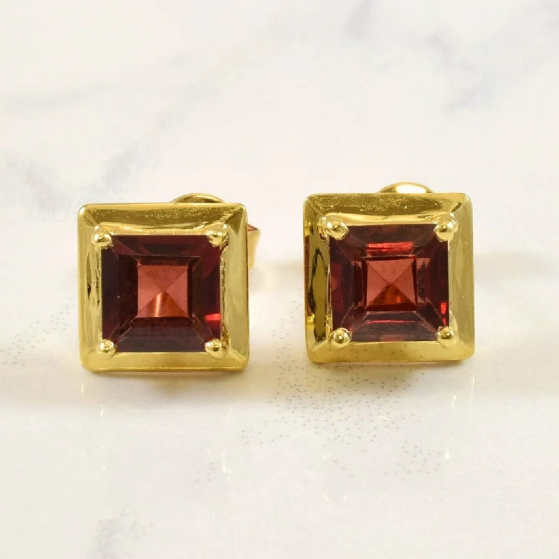 Luxury Jewelry Sale – Elegant Styles At Unbeatable Prices Garnet Stud Earrings | 3.00ctw |