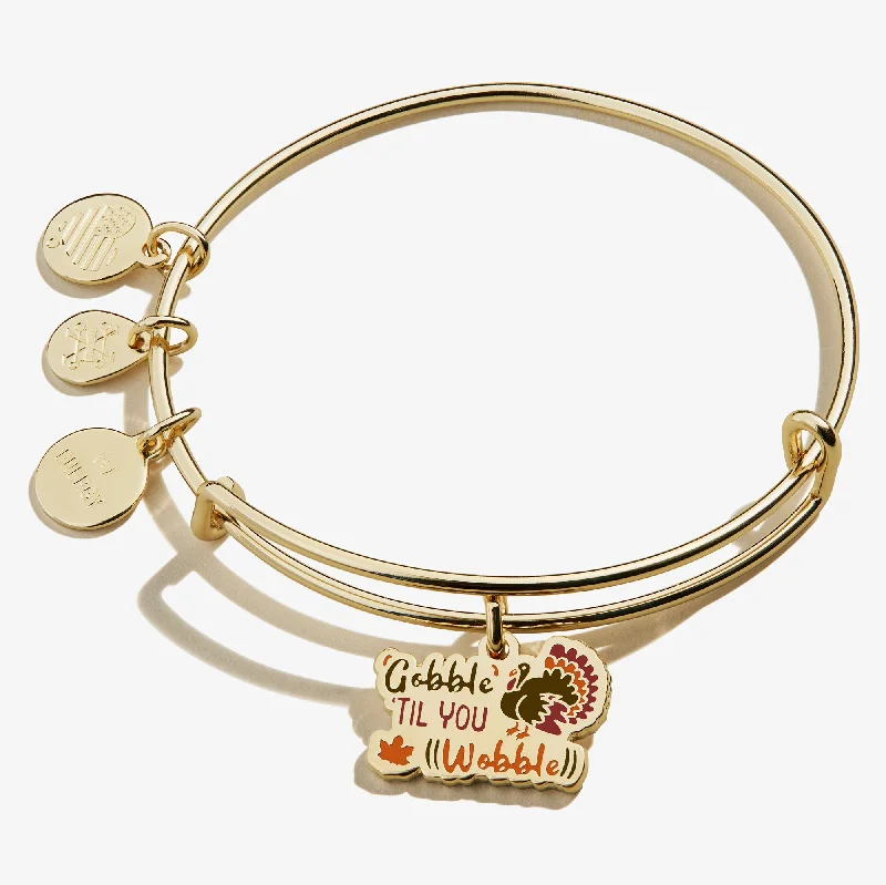 Limited-Time Jewelry Sale – Don't Miss These Deals 'Gobble Til You Wobble' Charm Bangle