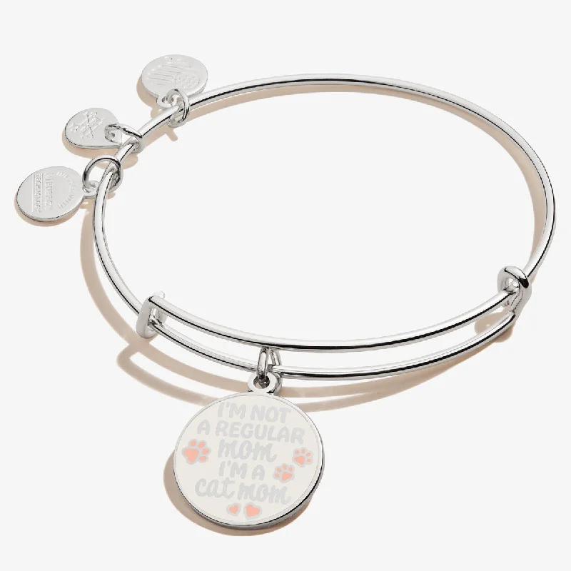 The Ultimate Jewelry Sale – Exclusive Styles At Great Prices 'I’m A Cat Mom' Charm Bangle