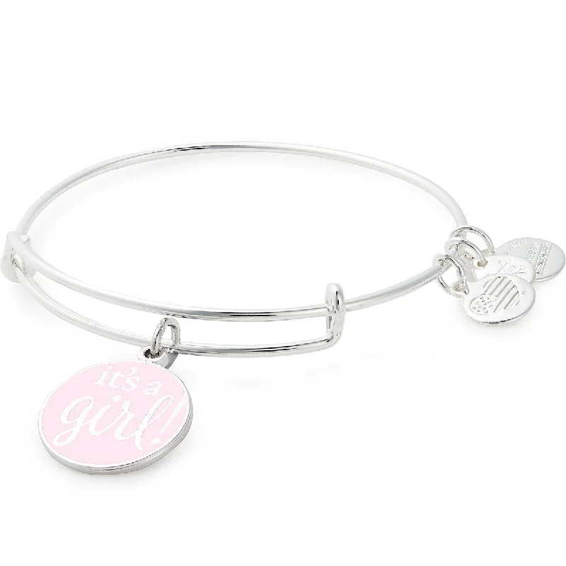 Final Call – Shop Exquisite Jewelry Before It's Gone 'It's a Girl' Charm Bangle