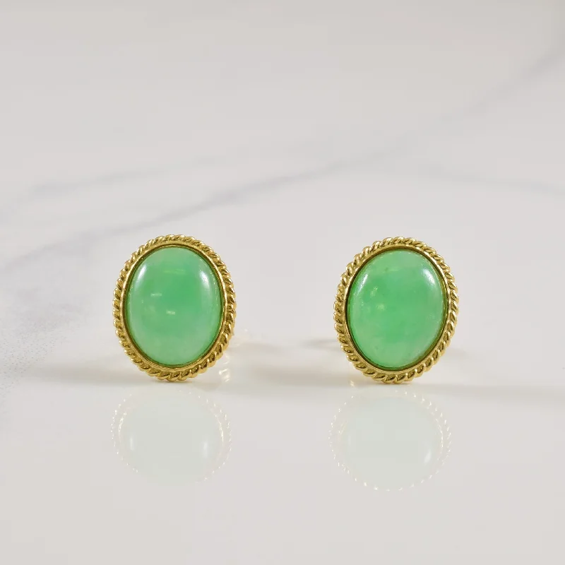 Luxury Jewelry At Budget-Friendly Prices – Grab Yours Now Jadeite Stud Earrings