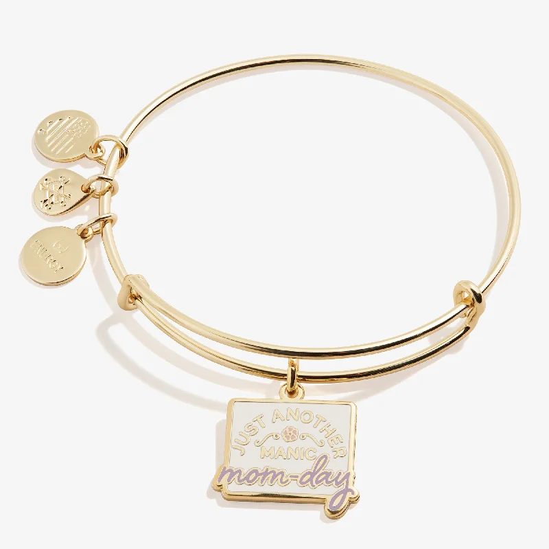 The Jewelry Sale You've Been Waiting For Is Here 'Just Another Manic Mom-Day' Charm Bangle Bracelet