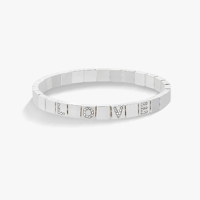 Fashion-Forward Jewelry At Incredible Prices 'LOVE' Stretch Bracelet