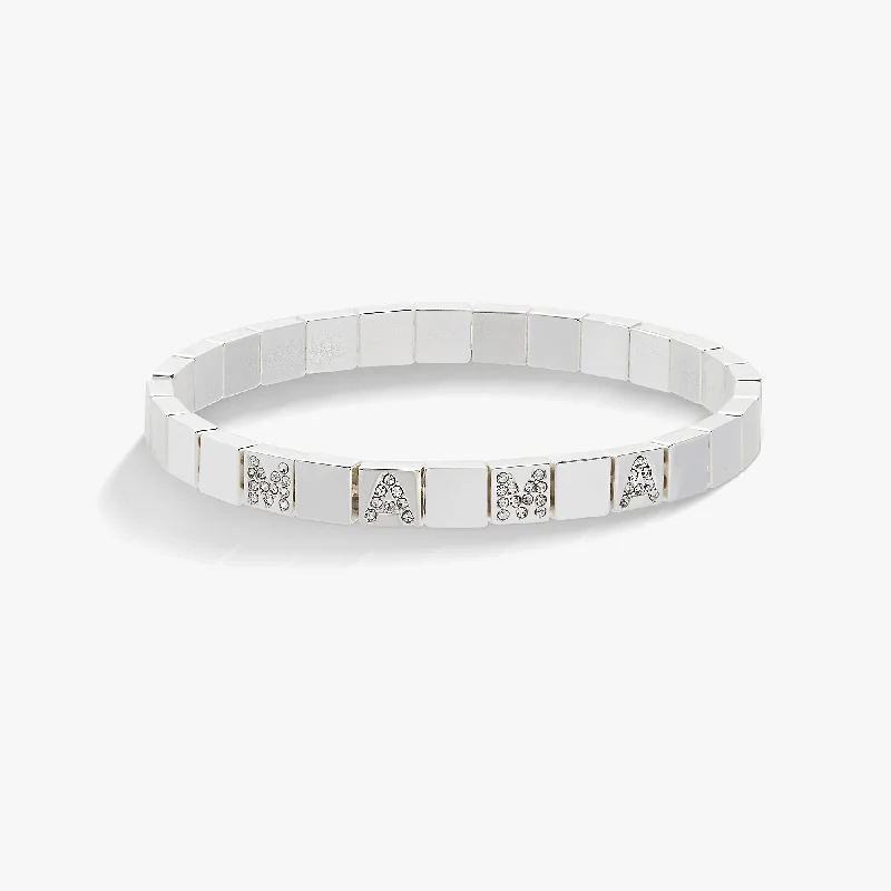 Shop Fine Jewelry With Exclusive Savings 'MAMA' Stretch Bracelet