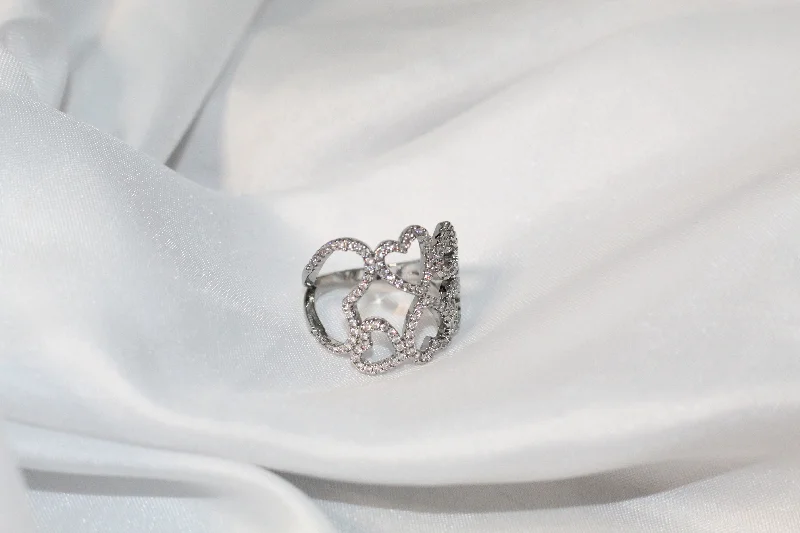 Premium Jewelry At Special Low Prices For A Limited Time Mila Silver Heart Ring